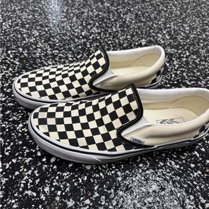 Vans Checkerboard Slip on Sz 10